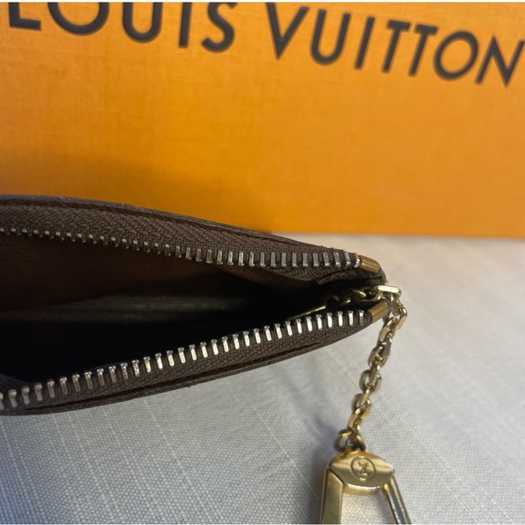 Louis Vuitton Damier Pochette Cles Wallet Coin Purse EC AUTHENTIC - Picture 4 of 5